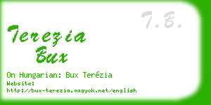 terezia bux business card